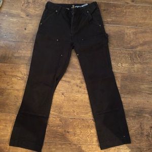 CARHARTT original boot cut work double panel pants
